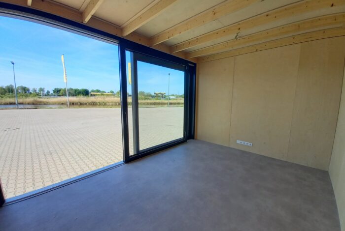 Tuinhuis voorraad binnenkant