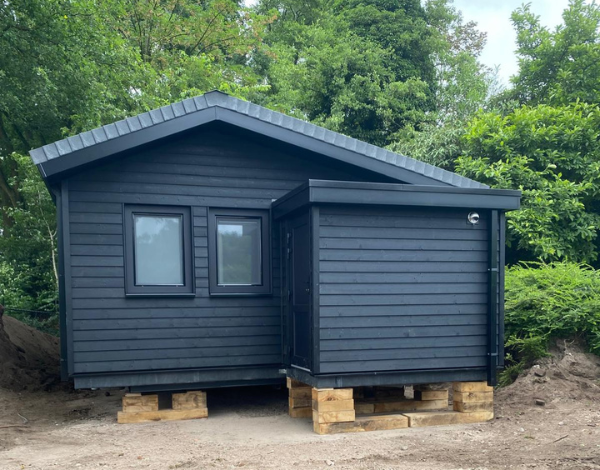 Voorraad chalet